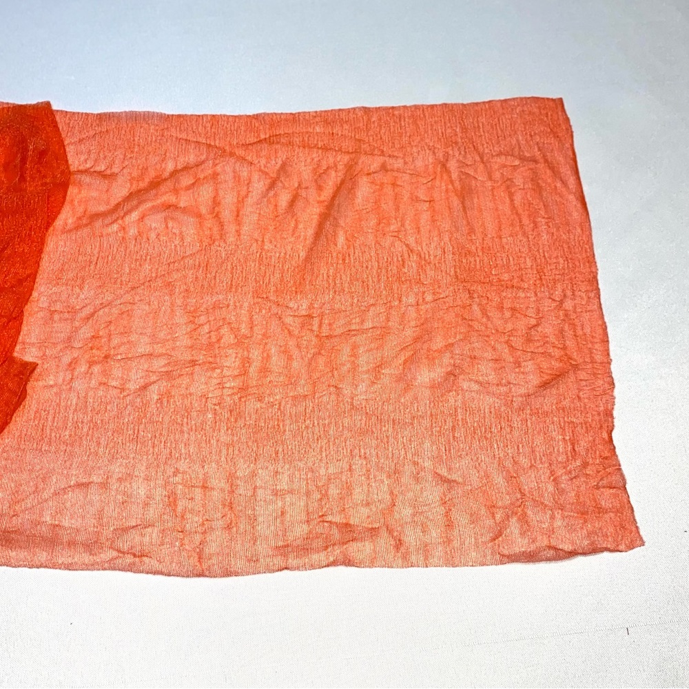 Red & Orange Iridescent Scarf - Picture 3 of 4